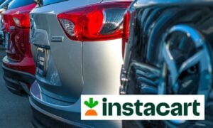 Instacart with a rental car